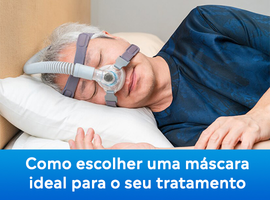 Como escolher uma máscara de CPAP ideal para seu tratamento