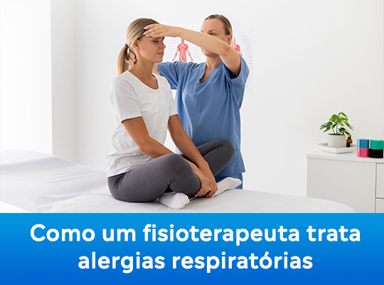 Como um fisioterapeuta trata alergias respiratórias?