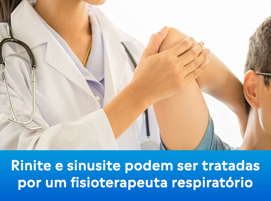 Rinite e sinusite podem ser tratadas por um fisioterapeuta respiratório?