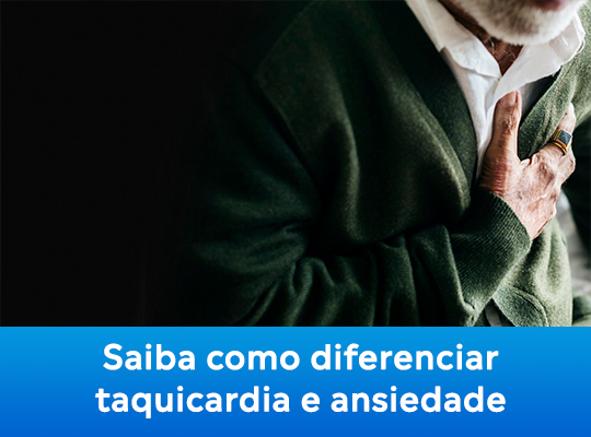 Saiba como diferenciar taquicardia e ansiedade