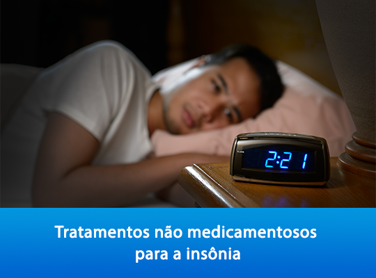 Tratamentos não medicamentosos para a insônia