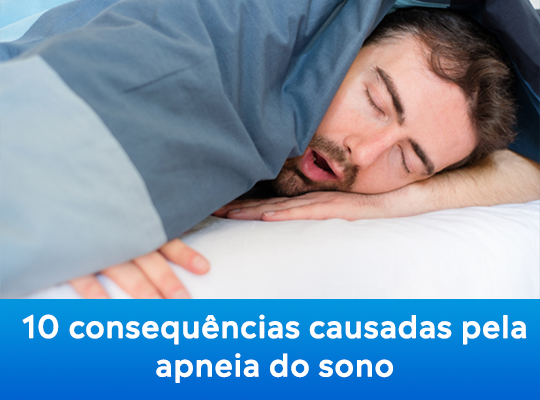 10 consequências causadas pela apneia do sono